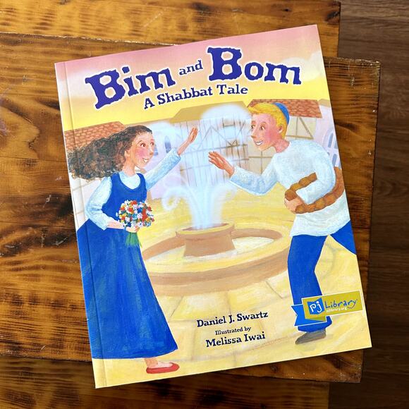 PJ Library Bim And Bom A Shabbat Tale Jewish Paperback Book - Picture 1 of 8